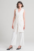 Jaleco Feminino Classy - Off White