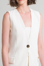Jaleco Feminino Classy - Off White