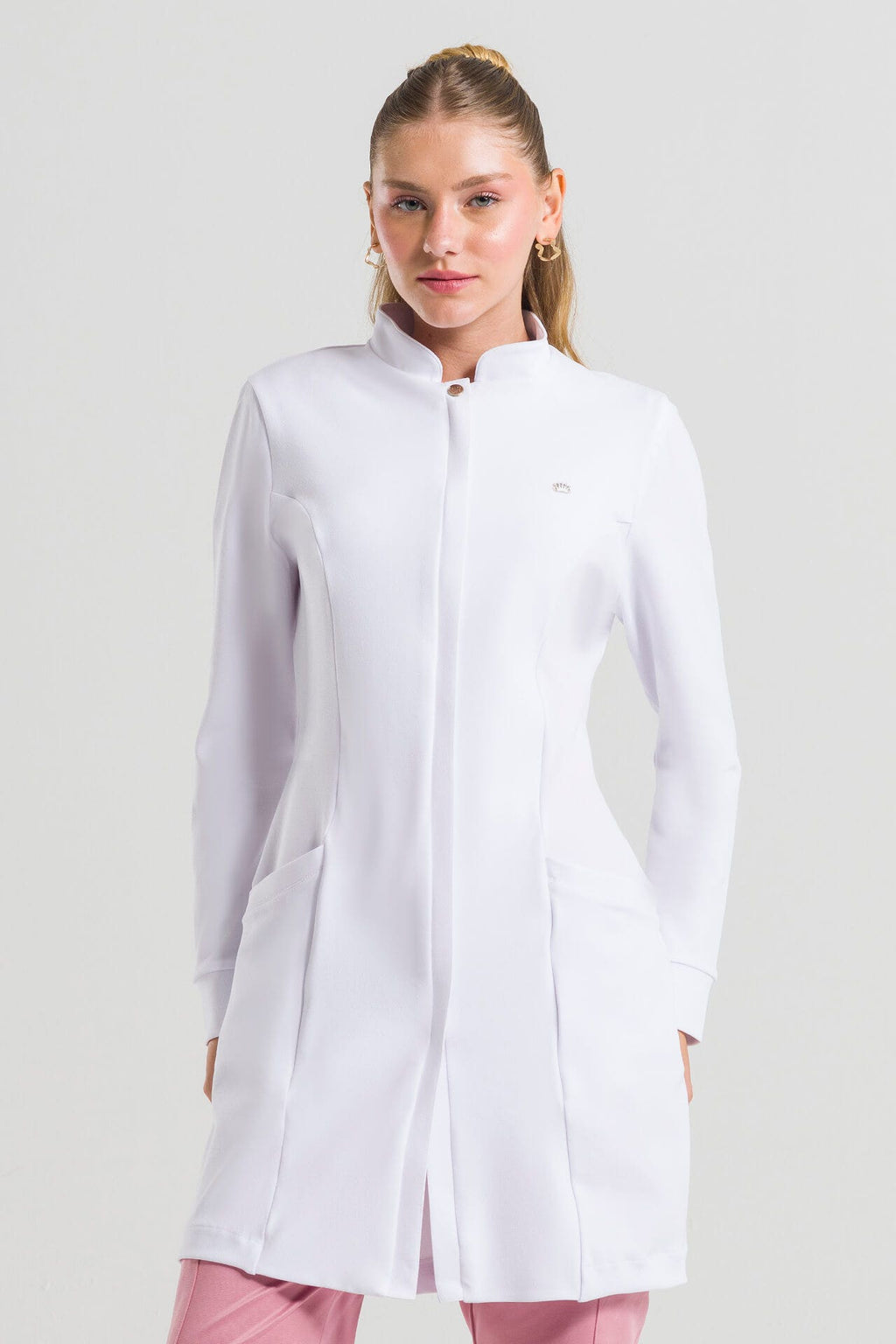 Jaleco Feminino Comfort - Branco
