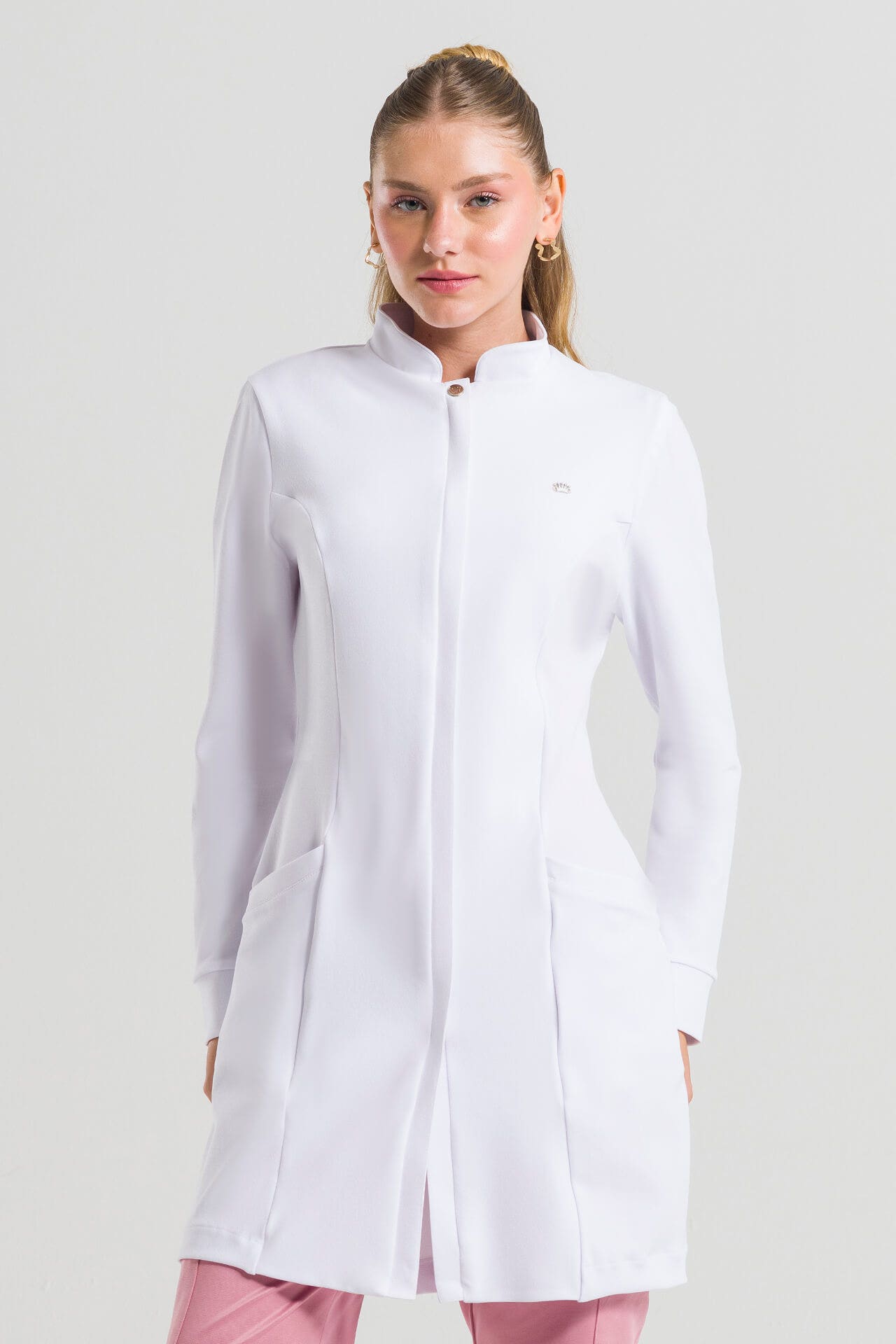 Jaleco Feminino Comfort - Branco