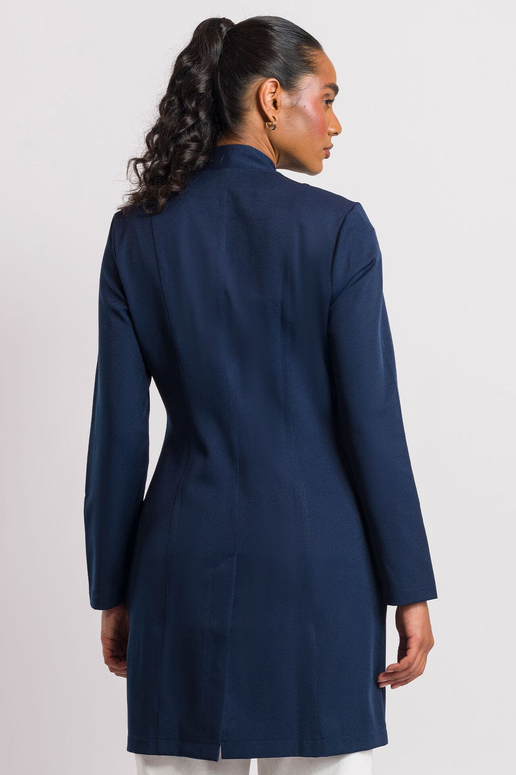 Jaleco Elegance Feminino - Azul Noite