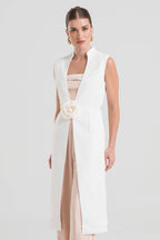 Jaleco Feminino Eloá - Off White