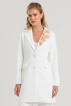 Jaleco Feminino Emily by PatBO - Off White
