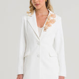 Jaleco Feminino Emily by PatBO - Off White