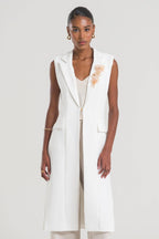 Jaleco Feminino Esther by PatBO - Off White