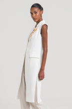 Jaleco Feminino Esther by PatBO - Off White