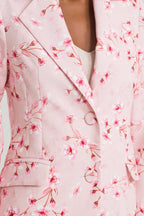 Jaleco Feminino Flower by PatBO - Rosa