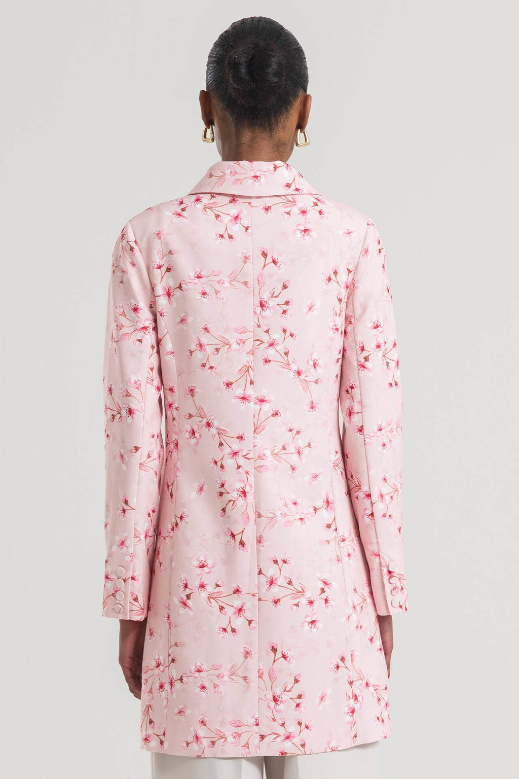 Jaleco Feminino Flower by PatBO - Rosa