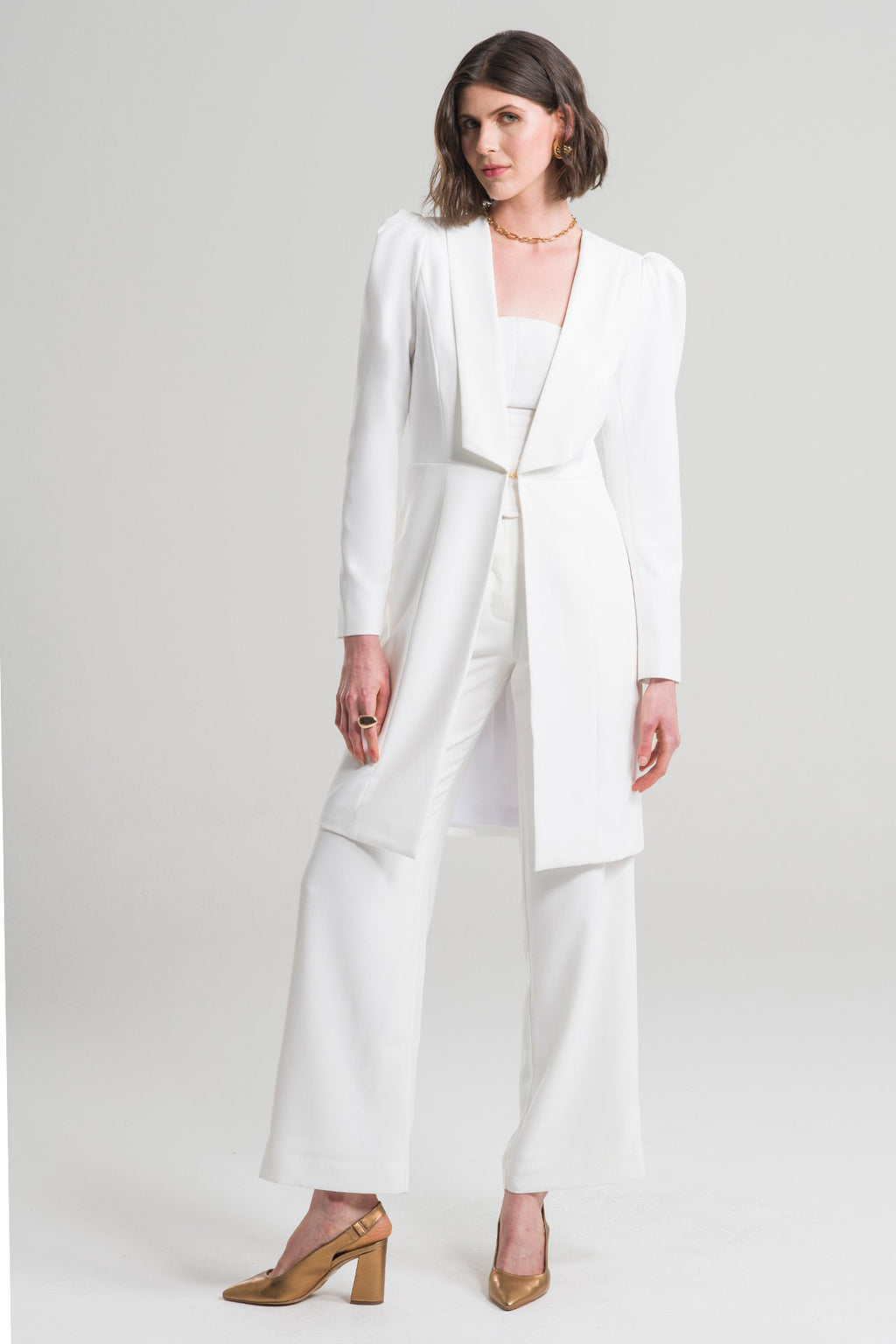 Jaleco Feminino Gisela - Off White