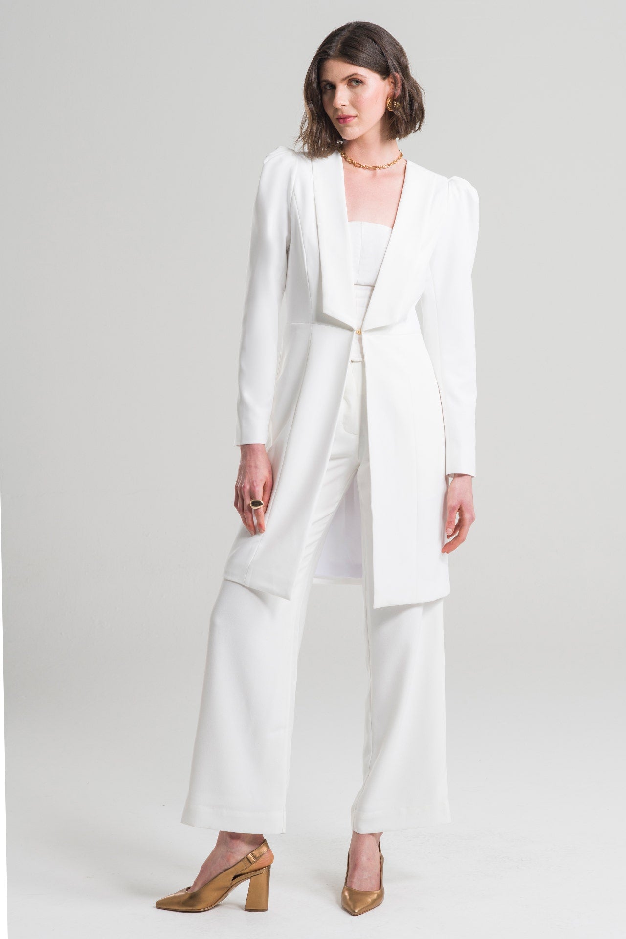 Jaleco Feminino Gisela - Off White