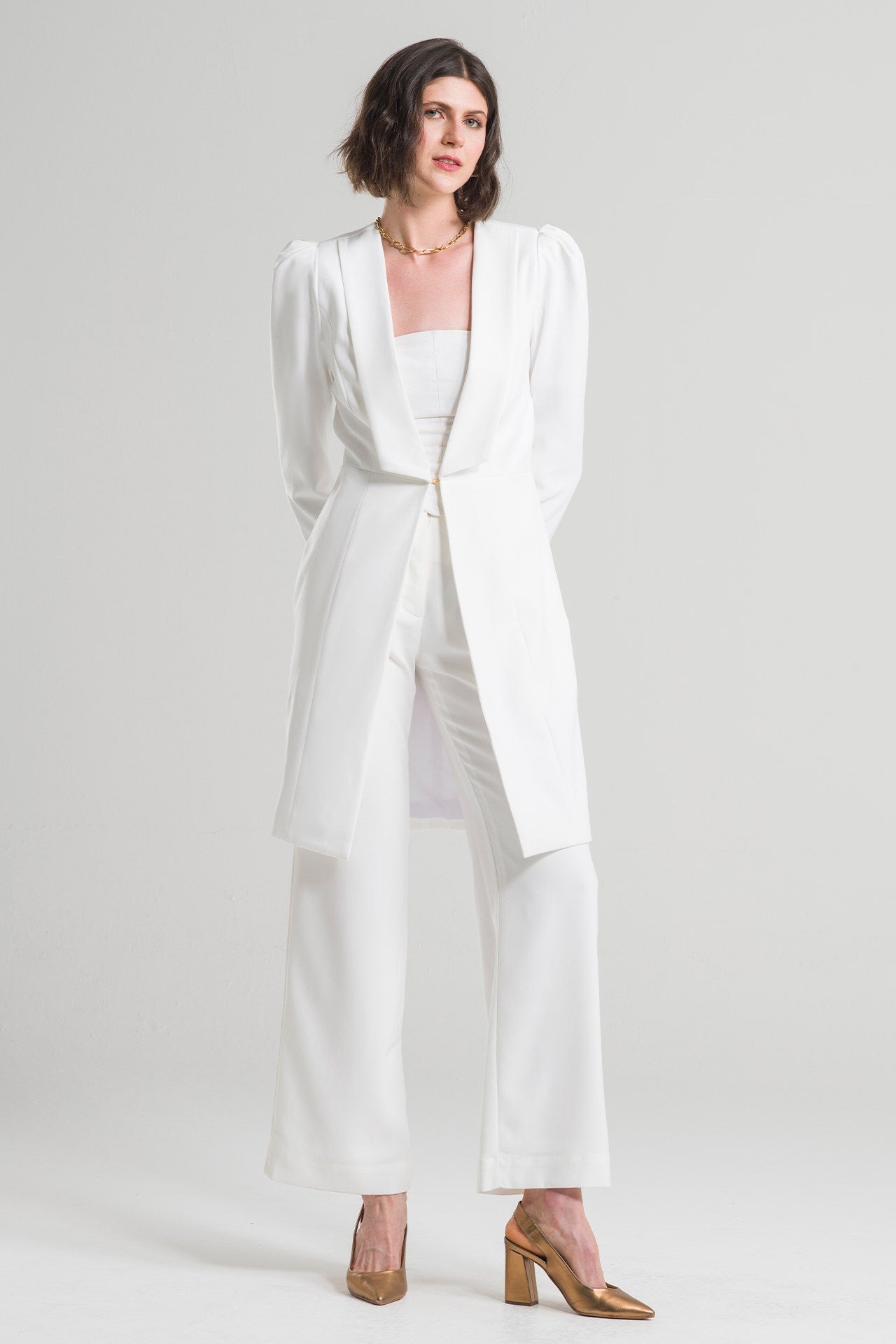 Jaleco Feminino Gisela - Off White