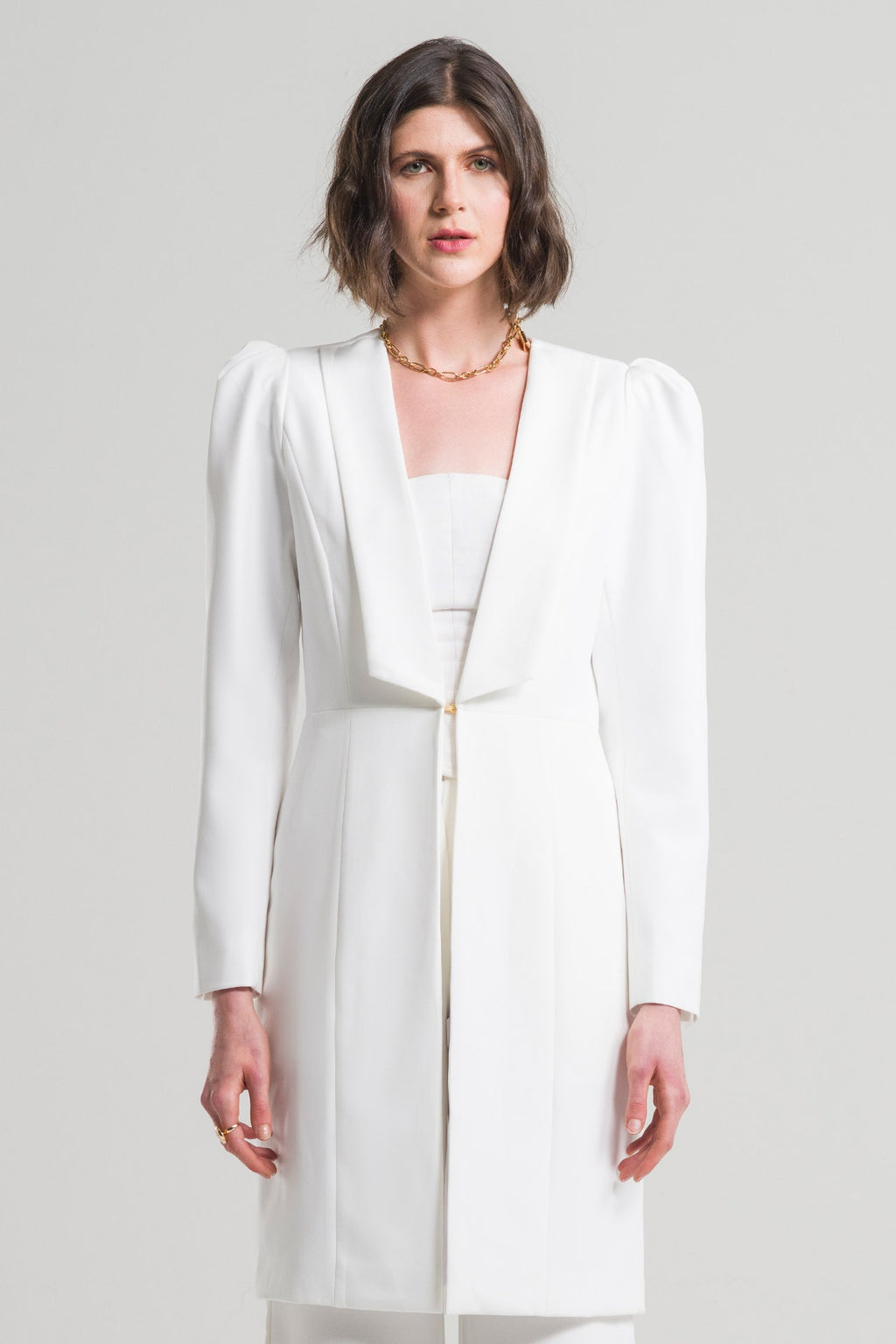 Jaleco Feminino Gisela - Off White