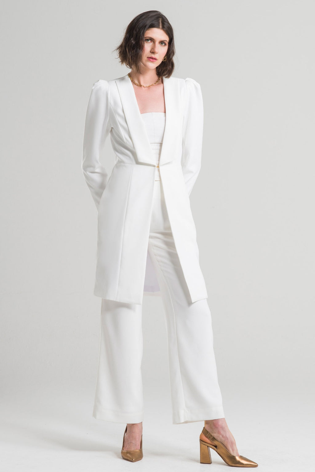 Jaleco Feminino Gisela - Off White