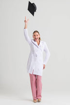 Jaleco Feminino Graduation - Branco