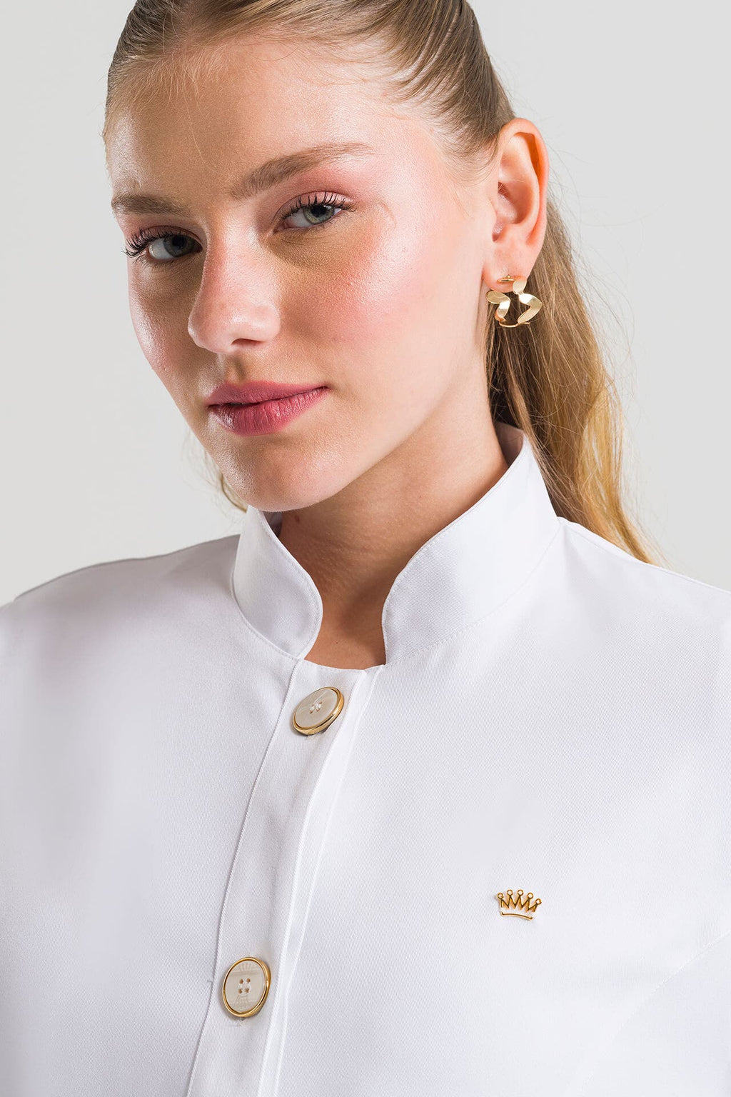 Jaleco Feminino Helen - Branco