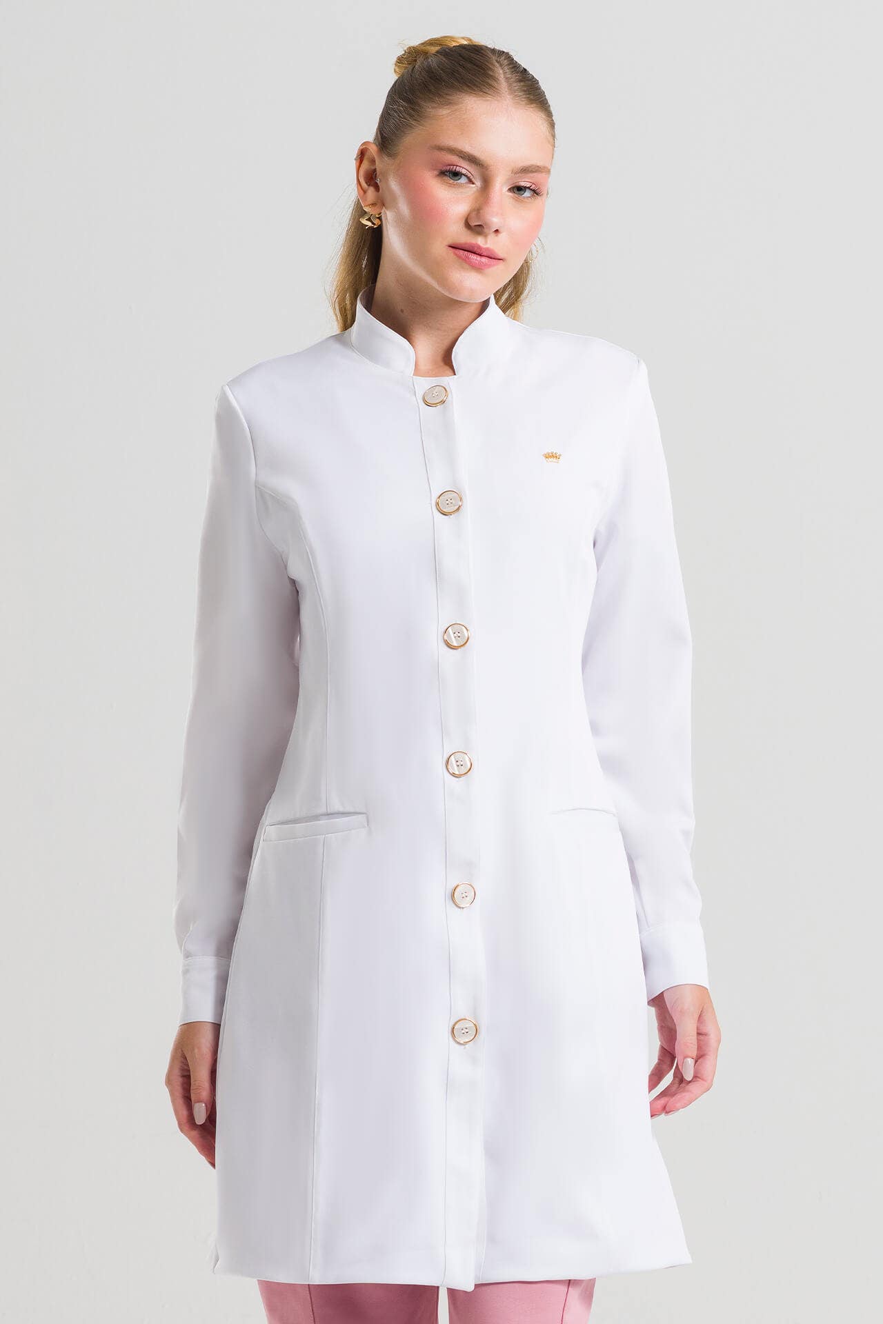 Jaleco Feminino Helen - Branco