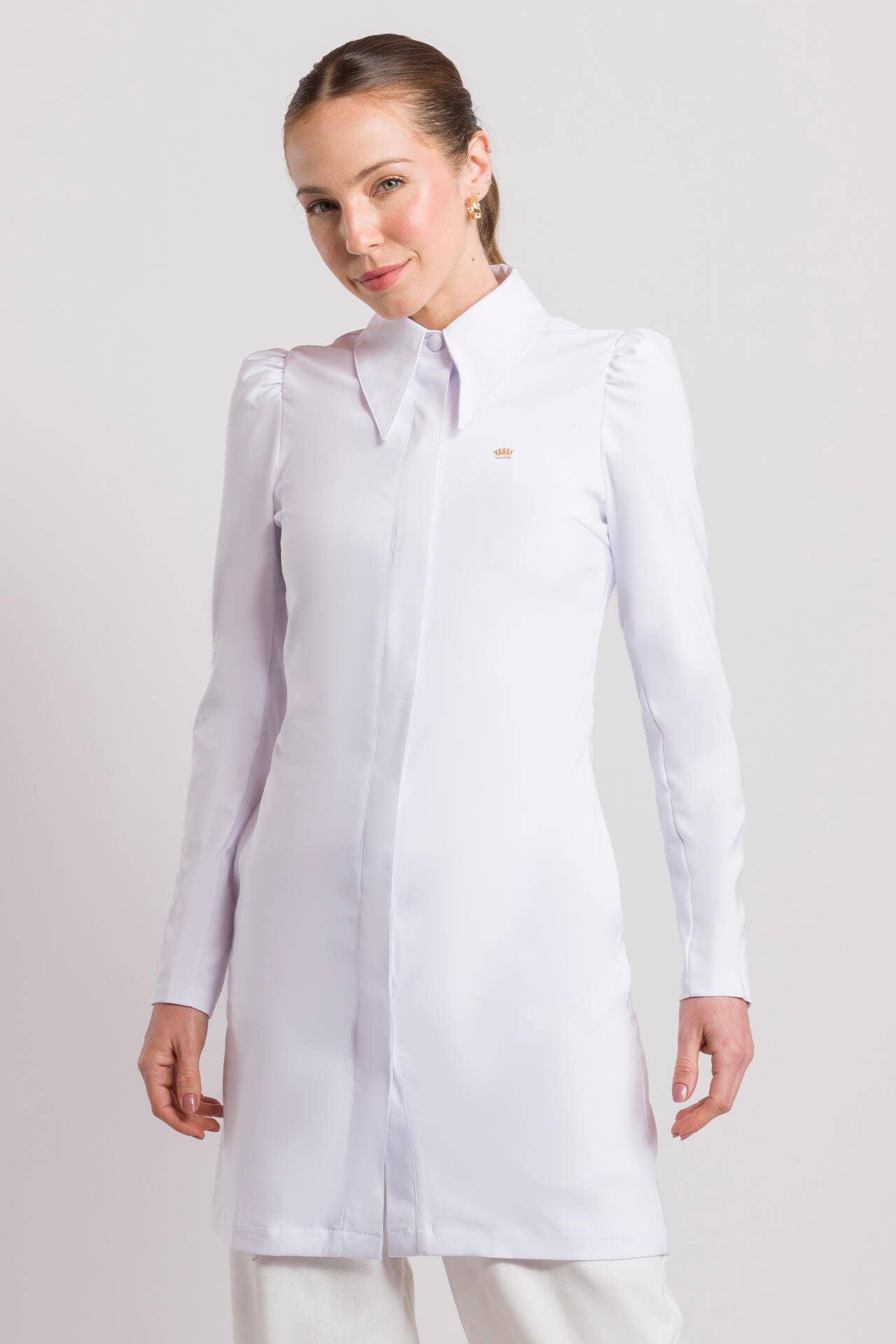 Jaleco Feminino Isabella - Branco
