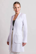 Jaleco Feminino Laura - Branco Puro
