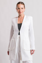 Jaleco Feminino Laura - Branco Puro
