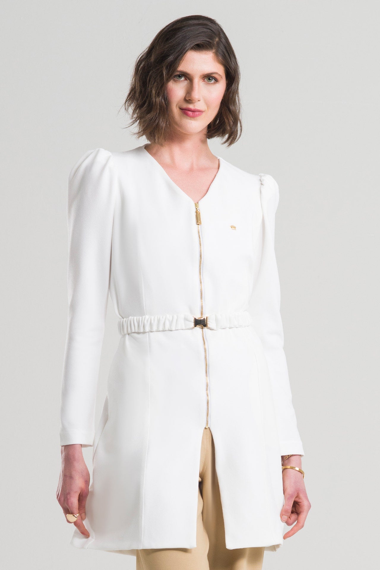 Jaleco Feminino Lina - Off White