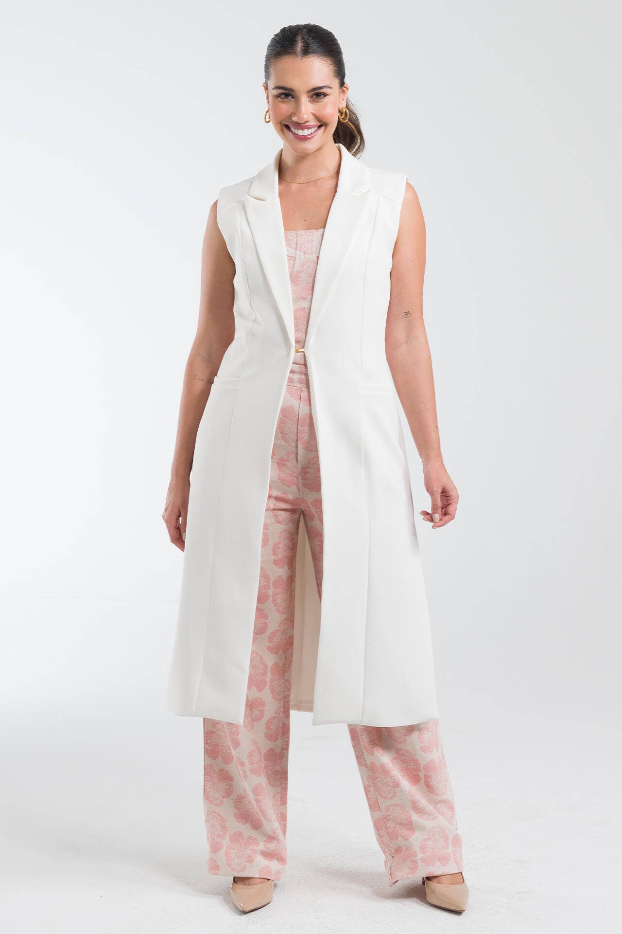 Jaleco Feminino Mariah - Off White