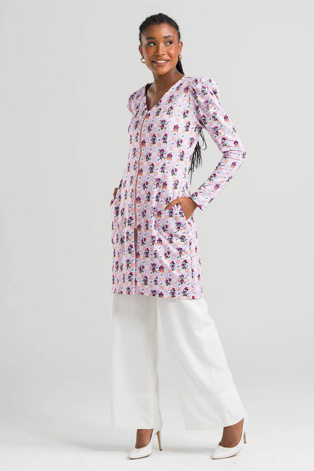 Jaleco Feminino Minnie Mouse Spring