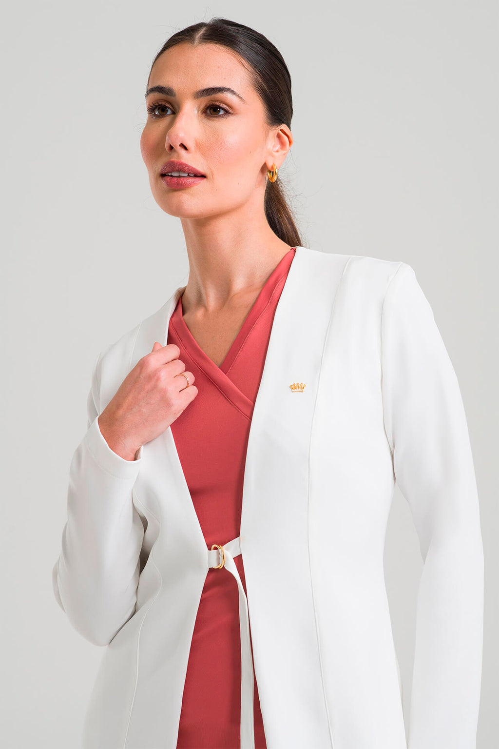 Jaleco Feminino Mom - Off White