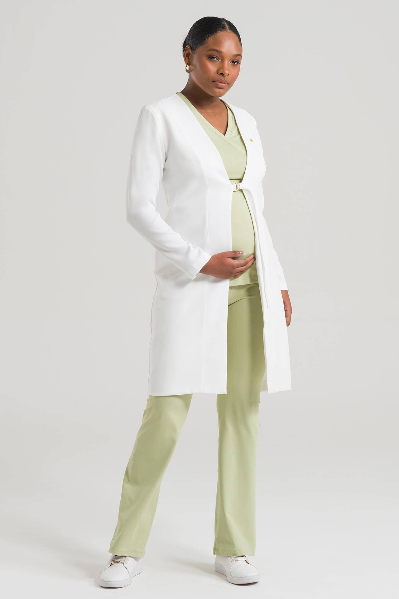 Jaleco Feminino Mom - Off White