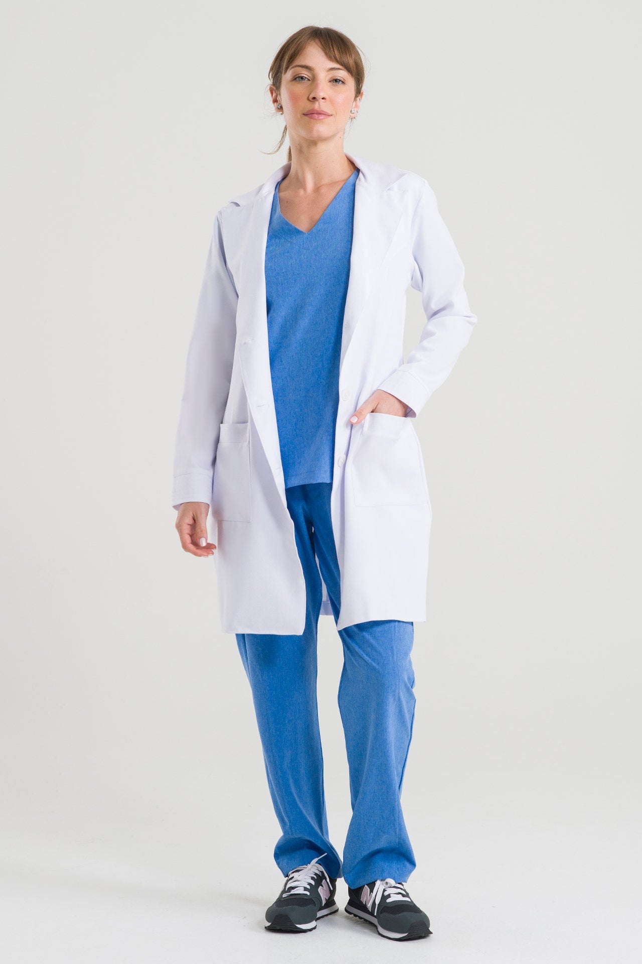 Jaleco Feminino Norma - Branco