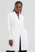 Jaleco Feminino Paola - Off White