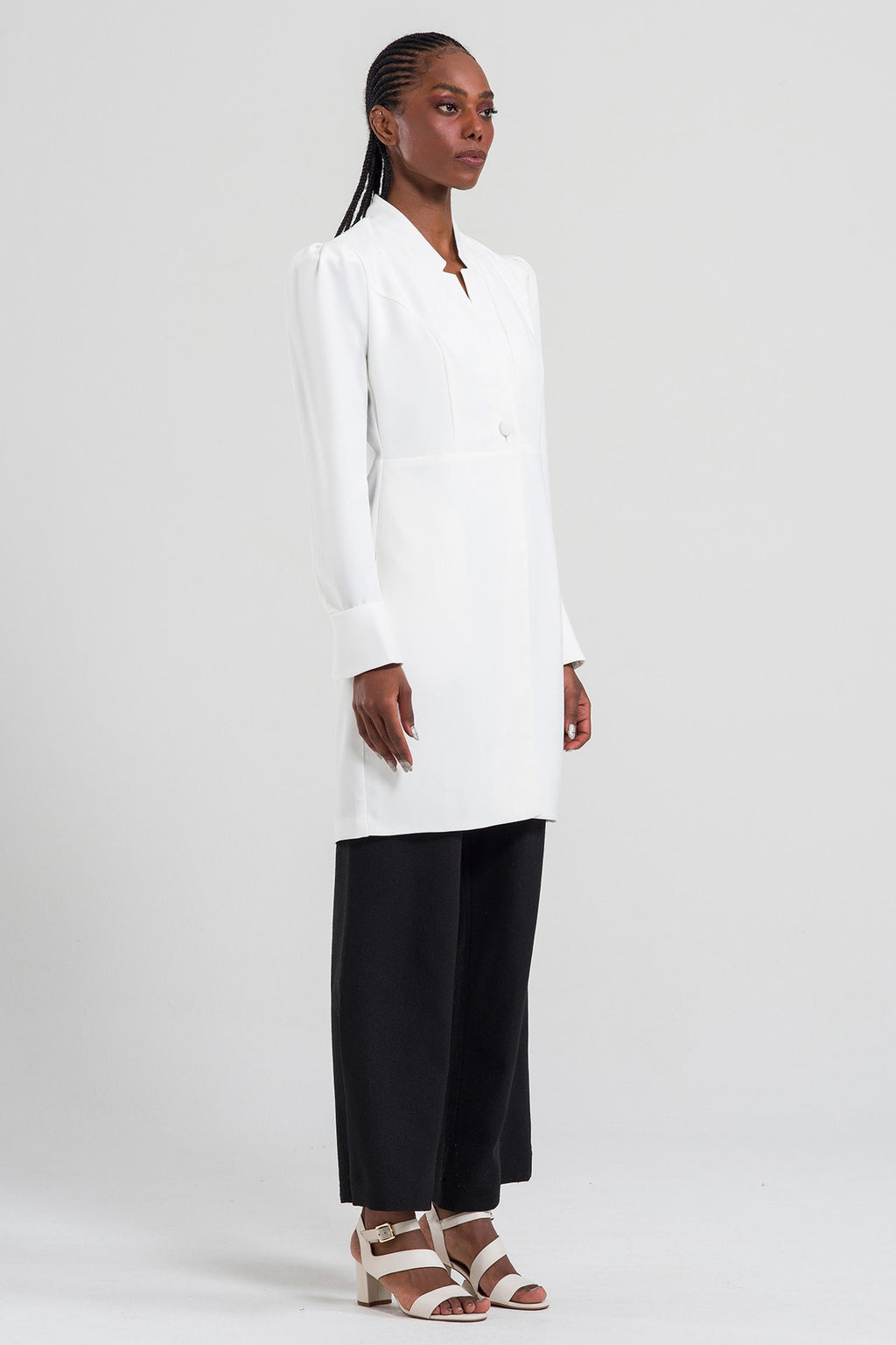 Jaleco Feminino Paola - Off White