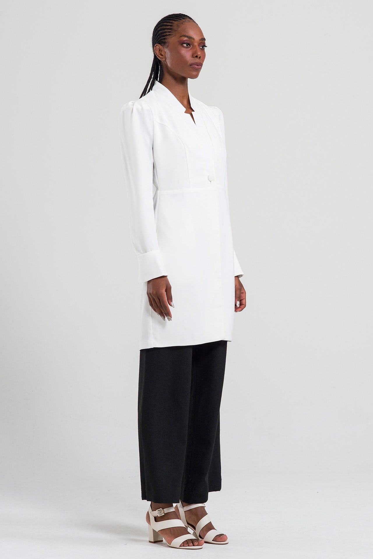 Jaleco Feminino Paola - Off White