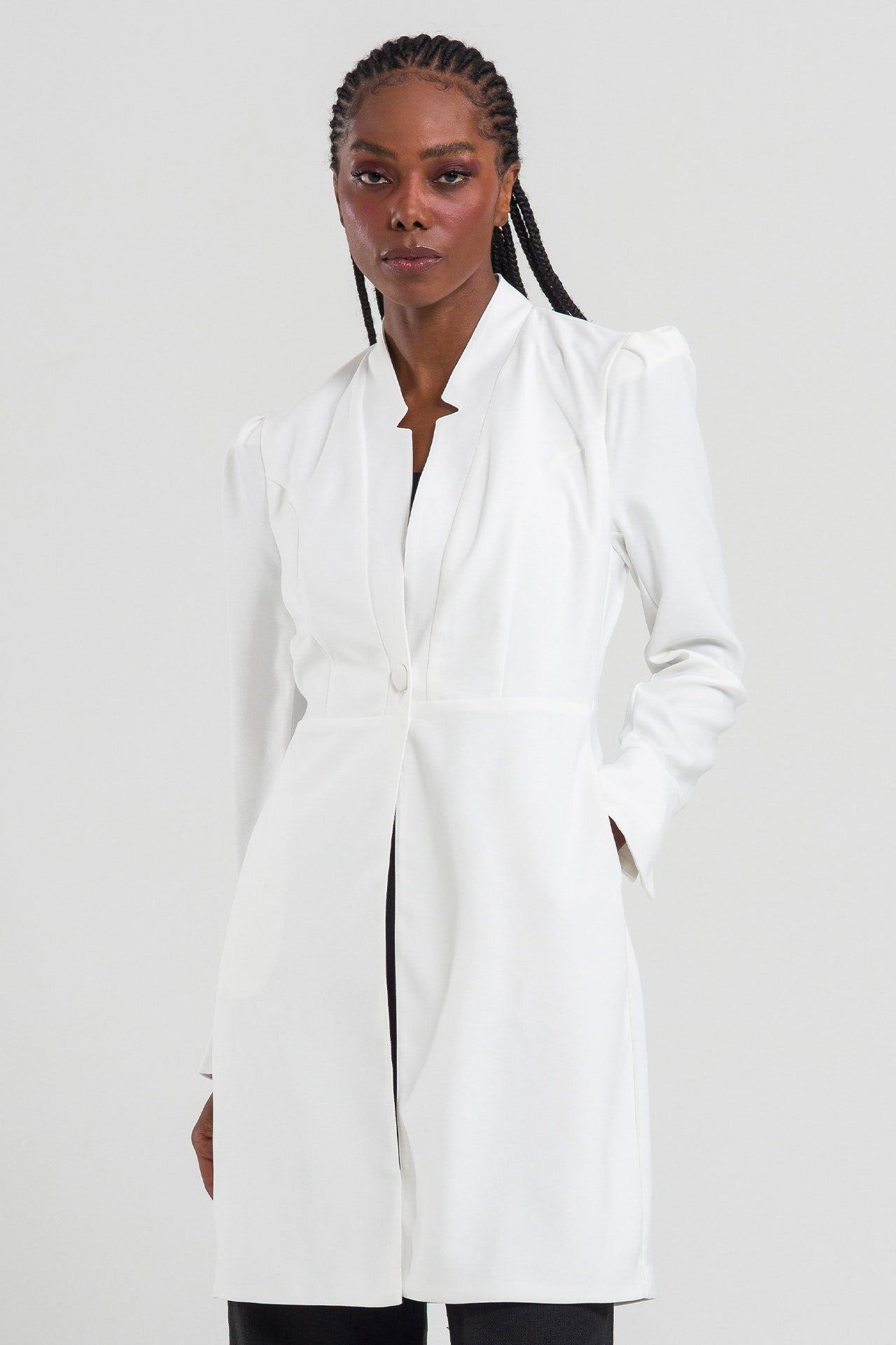 Jaleco Feminino Paola - Off White