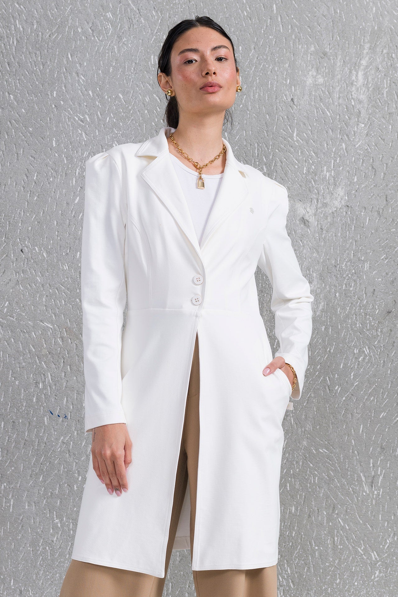 Jaleco Feminino Pro - Branco