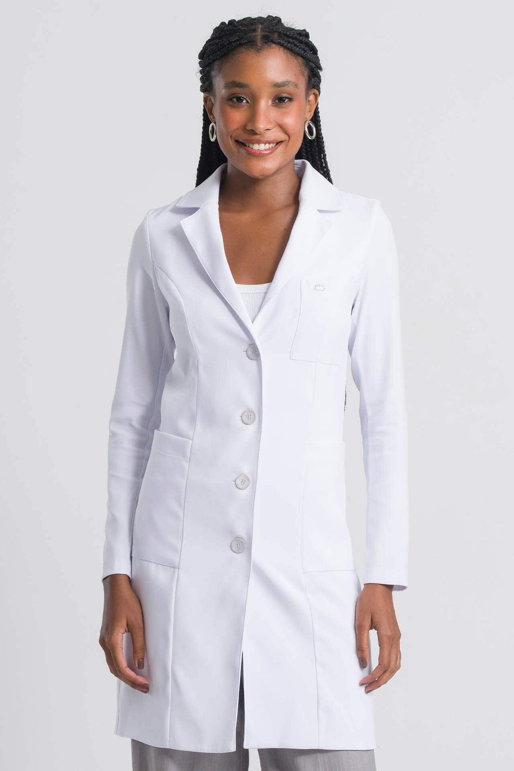 Jaleco Feminino Step - Branco