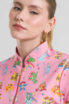 Jaleco Feminino Toy Story - Rosa