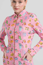 Jaleco Feminino Toy Story - Rosa