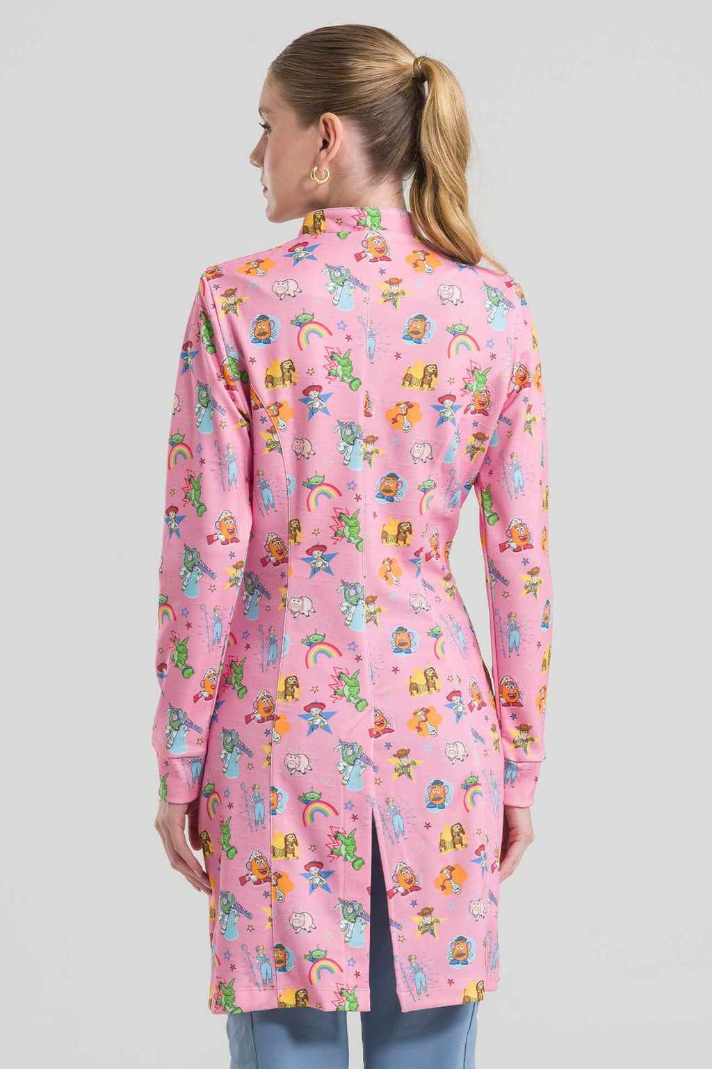 Jaleco Feminino Toy Story - Rosa