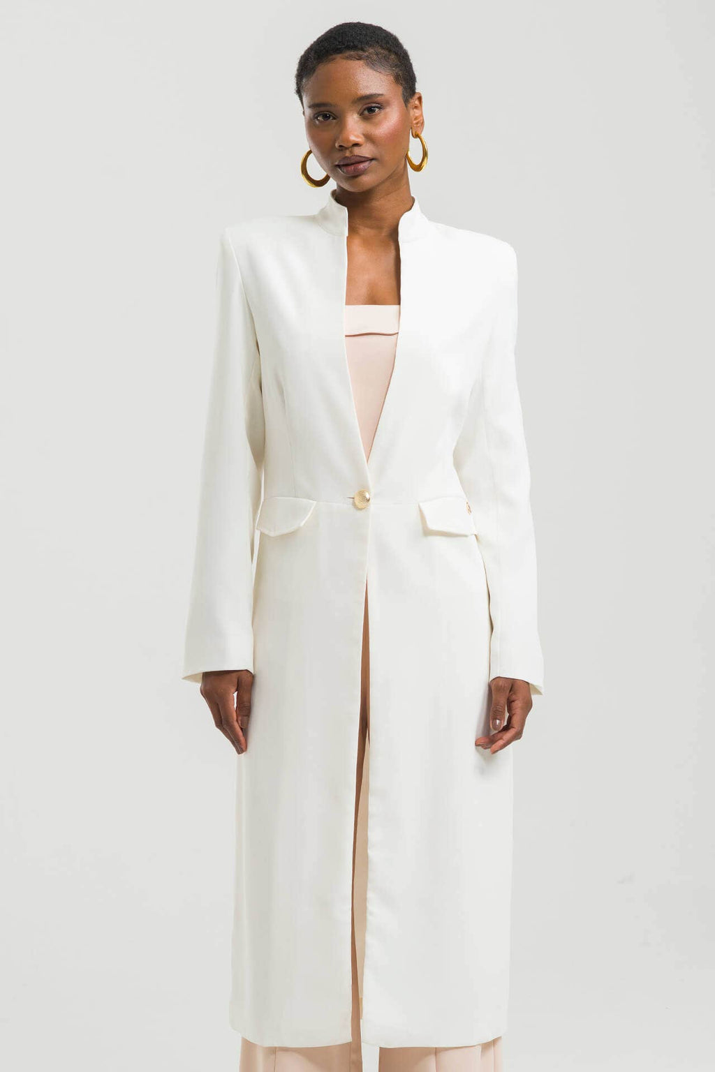 Jaleco Feminino Vision - Off White