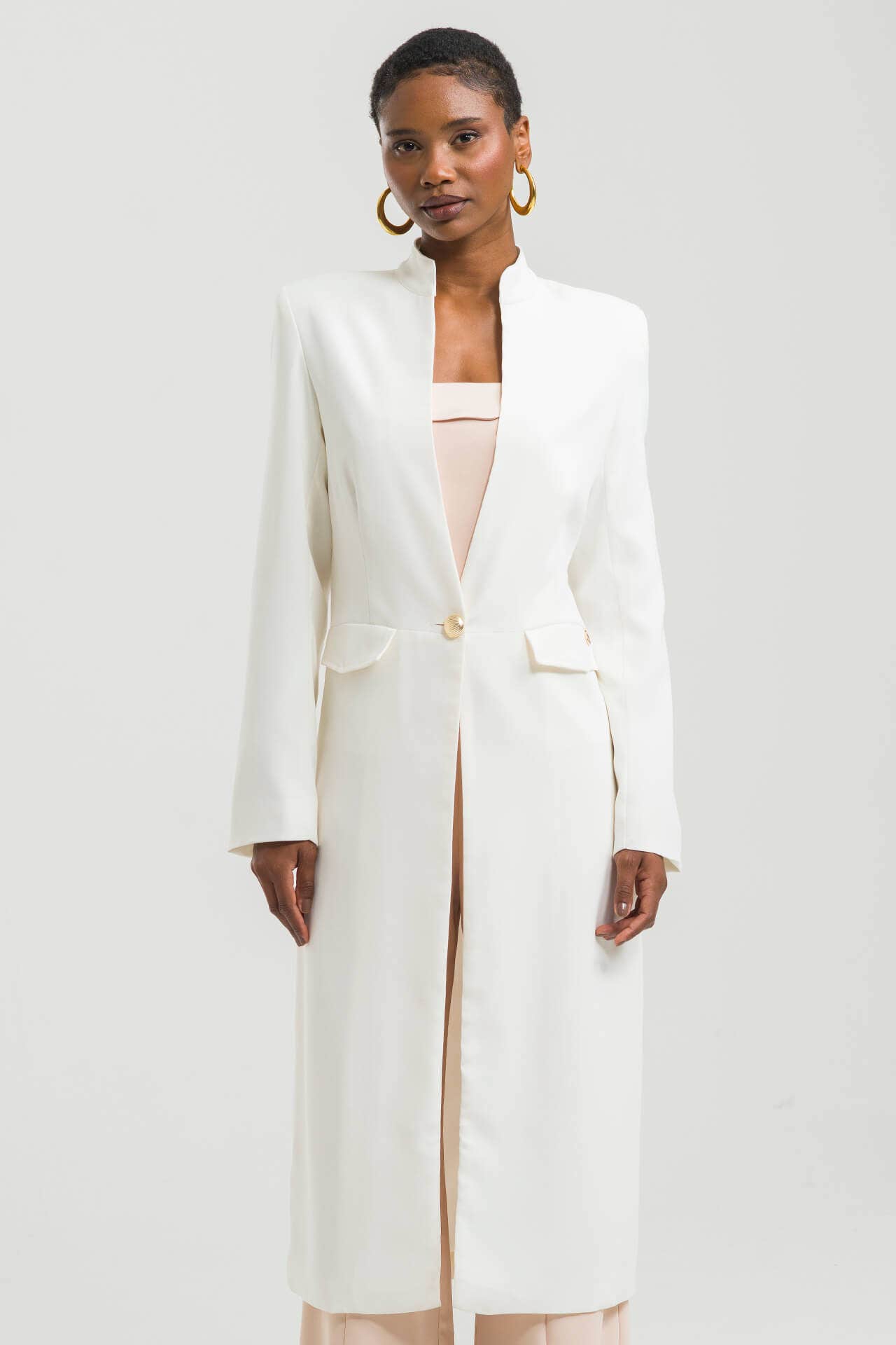 Jaleco Feminino Vision - Off White