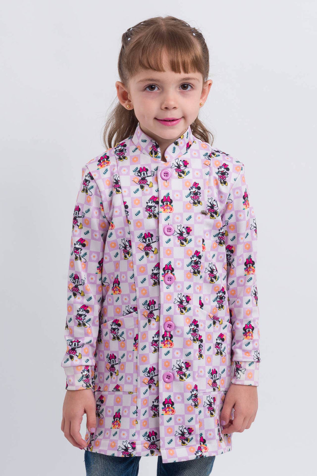 Jaleco Kids Minnie Mouse Spring