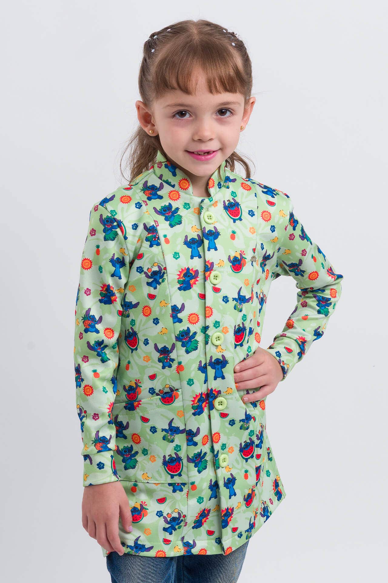 Jaleco Kids Stitch Summer
