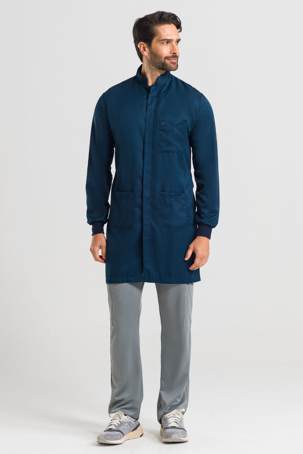 Jaleco Basic Masculino - Azul Marinho