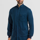 Jaleco Basic Masculino - Azul Marinho