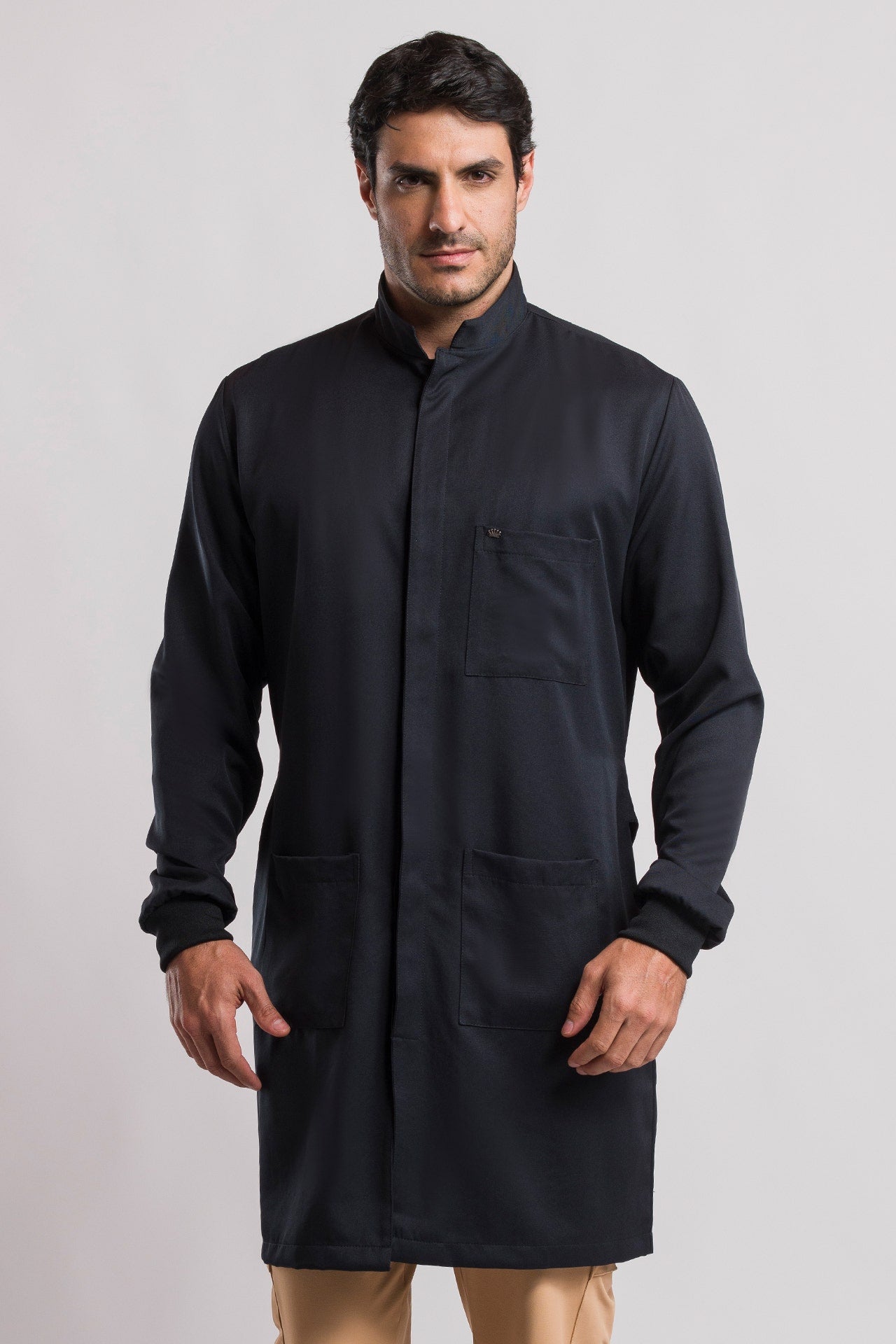 Jaleco Masculino Basic - Preto