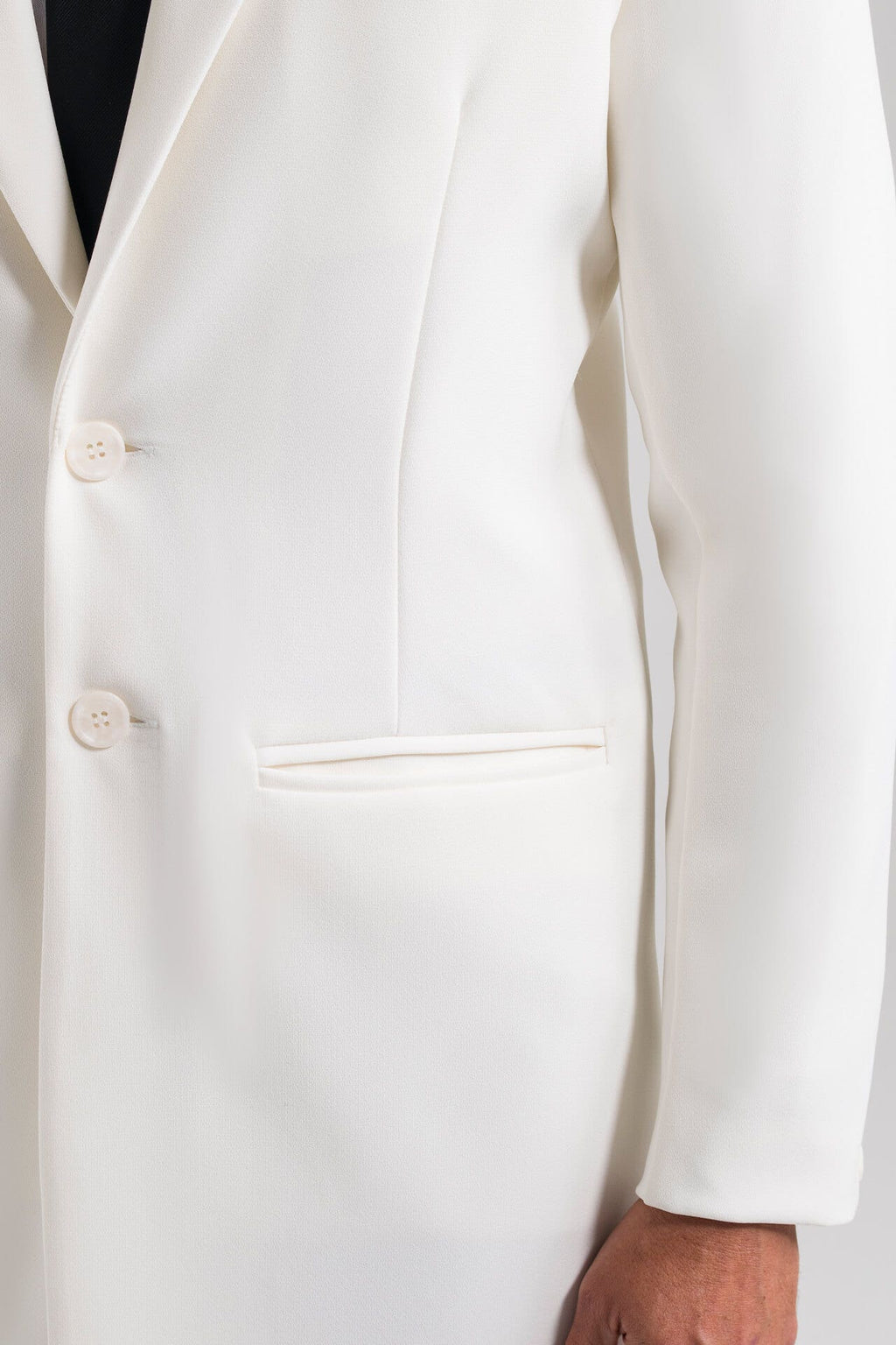 Jaleco Masculino Benjamin - Off White
