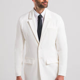 Jaleco Masculino Benjamin - Off White
