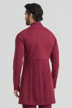 Jaleco Masculino Veneto - Cereja