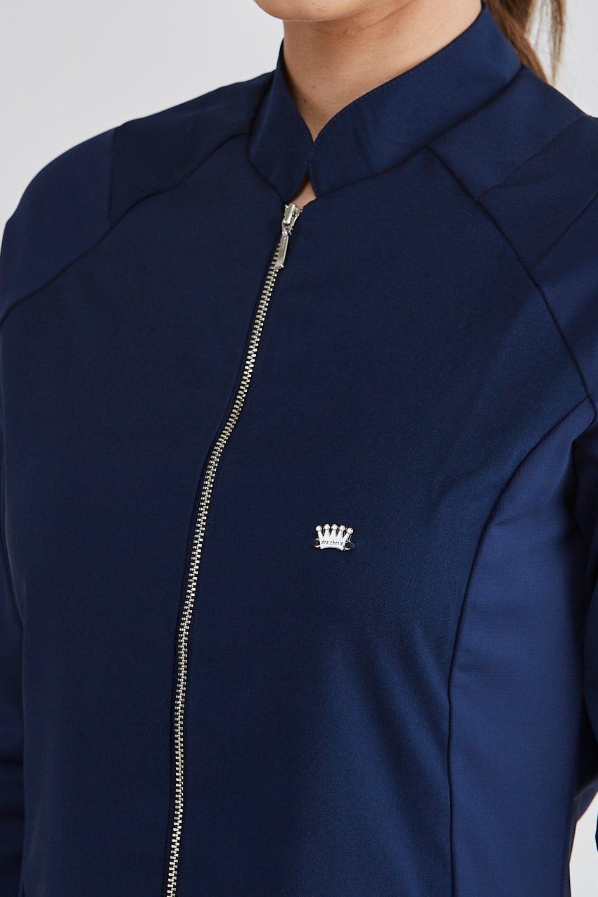 Jaleco Veneto Feminino - Azul Marinho