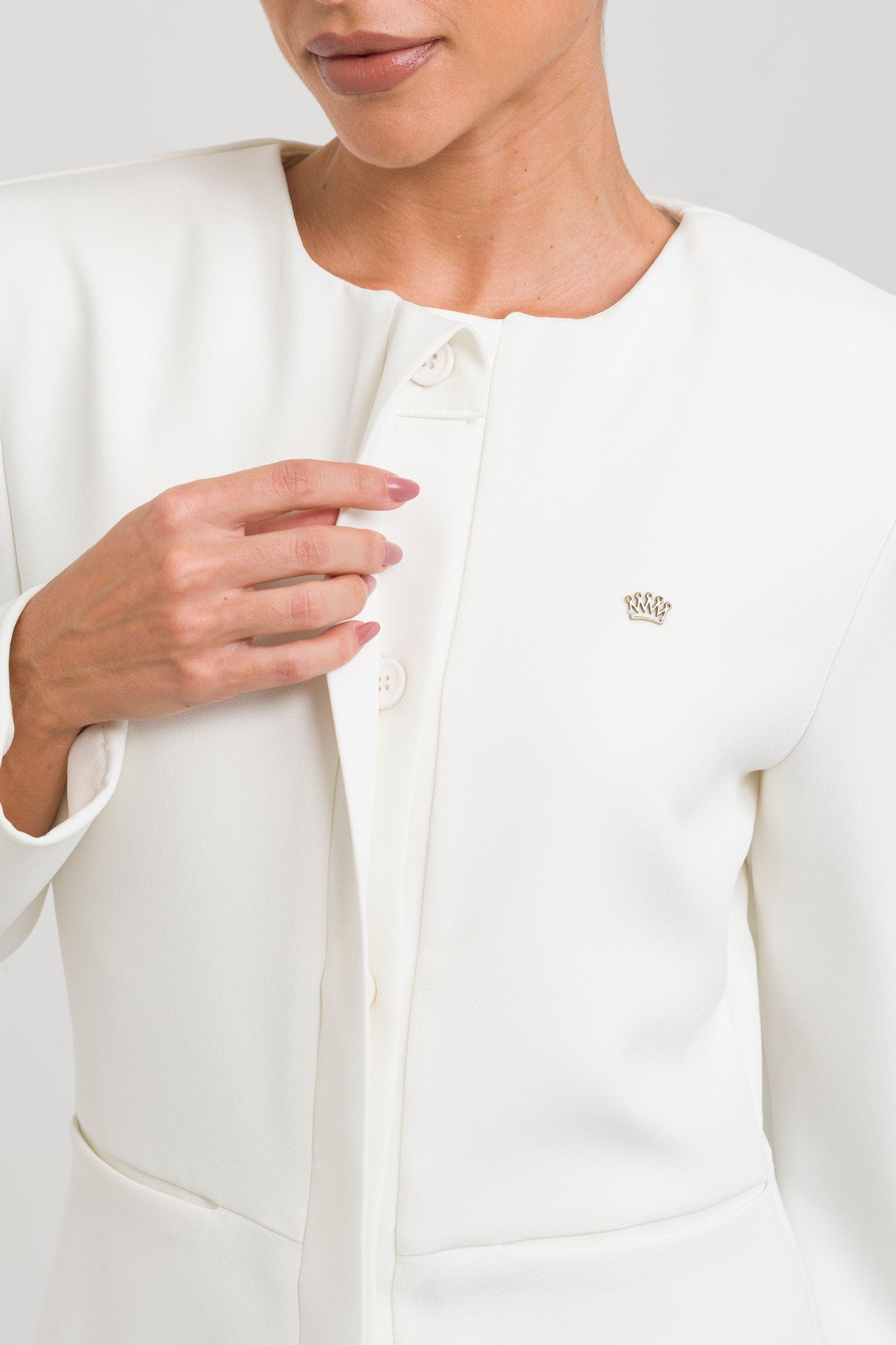 Jaleco Feminino Antônia - Off White